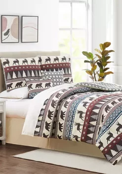 Flash Sale ✨ Modern. Southern. Home.™ Bear & Deer 6 Piece Comforter Set 🎁