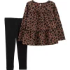 Cheapest 🔥 Carter's® Baby 👧 Girls 2 Piece Leopard Set 🌟 -Southern Home Sales Shop Belk 2253