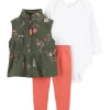 Coupon 🥰 Carter's® Baby 👧 Girls Floral Vest Set 🎁 -Southern Home Sales Shop Belk 2273