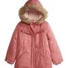 Best deal 🥰 Amerex 👧 Girls 4-6x Pink Foil Dot Print Parka 😀 -Southern Home Sales Shop Belk 2277
