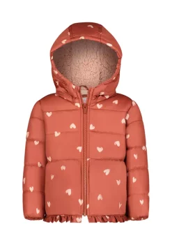 Discount 🌟 Carter's® Toddler 👧 Girls Peplum Puffer Jacket 🎉 -Southern Home Sales Shop Belk 2282