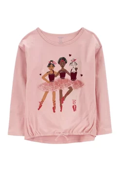 Hot Sale š Carter'sĀ® š§ Girls 7-16 Ballerina Jersey T-Shirt š„