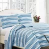 Best deal 😍 Modern. Southern. Home.™ Blue Stripe Quilt ✔️