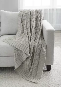 Cheap 🎁 Modern. Southern. Home.™ Chunky Cable Knit Throw 🤩 -Southern Home Sales Shop Belk 335