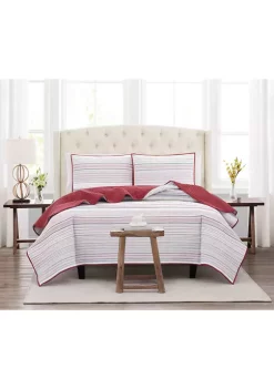 Cheapest 👏 Modern. Southern. Home.™ Multi Stripe Quilt Set 🔔 -Southern Home Sales Shop Belk 343