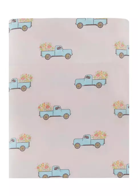 Best Pirce ๐ Modern. Southern. Home.โข Flower Trucks Microfiber Sheet Set โจ 4 Best Pirce ๐ Modern. Southern. Home.โข Flower Trucks Microfiber Sheet Set โจ - Image 2