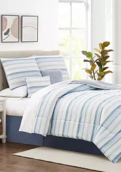 Cheap 🎁 Modern. Southern. Home.™ Mason Stripe 6 Piece Comforter Set 😍