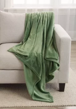 Best reviews of ⌛ Modern. Southern. Home.™ Solid Plush Throw Blanket 😀 -Southern Home Sales Shop Belk 391