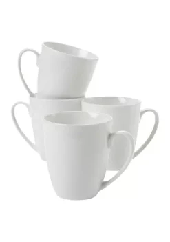 Best Pirce 🧨 Modern. Southern. Home.™ Signature White Mugs - Set of 4 🔥