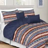 Budget 🔥 Modern. Southern. Home.™ Lodge Stripe 3-Piece Quilt Set 🛒 -Southern Home Sales Shop Belk 462