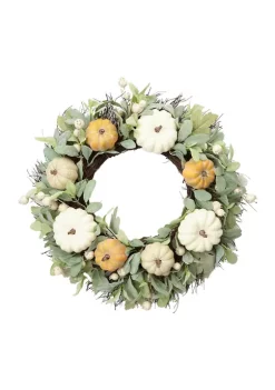 Flash Sale 😀 Modern. Southern. Home.™ Heirloom Pumpkin Wreath 🎉