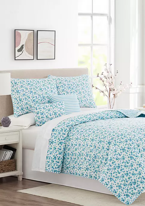 Wholesale โ Modern. Southern. Home.โข Tobie Floral 6 Piece Quilt Set ๐ 4 Wholesale โ Modern. Southern. Home.โข Tobie Floral 6 Piece Quilt Set ๐ - Image 2