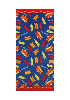 New 🔥 Modern. Southern. Home.™ Hot 🦮 Dogs Beach Towel 🧨