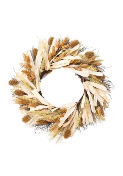 Wholesale 😍 Modern. Southern. Home.™ Mixed Dried Wreath 💯