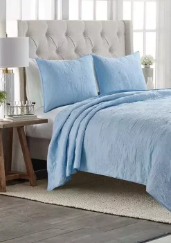 Wholesale 😉 Modern. Southern. Home.™ Solid Coral Quilt Set ❤️