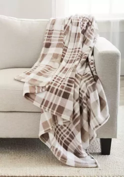 Best Sale 🔥 Modern. Southern. Home.™ Plush Throw 🥰 -Southern Home Sales Shop Belk 72
