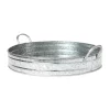 Outlet 🎁 Modern. Southern. Home.™ Galvanized Round Tray 🥰 2 Outlet 🎁 Modern. Southern. Home.™ Galvanized Round Tray 🥰 -Southern Home Sales Shop Belk 721