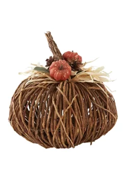 Discount 🎁 Modern. Southern. Home.™ Twig Pumpkin Sitabout ✔️