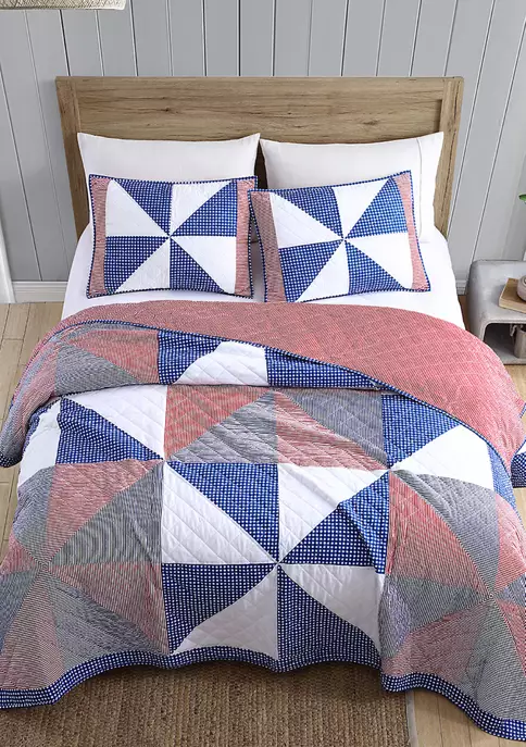 Top 10 ๐ Modern. Southern. Home.โข Americana Pinwheel Quilt ๐ 4 Top 10 ๐ Modern. Southern. Home.โข Americana Pinwheel Quilt ๐ - Image 2