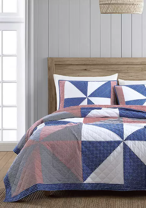 Top 10 ๐ Modern. Southern. Home.โข Americana Pinwheel Quilt ๐ 8 Top 10 ๐ Modern. Southern. Home.โข Americana Pinwheel Quilt ๐ - Image 6