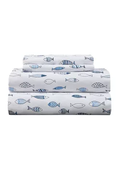Best reviews of ✔️ Modern. Southern. Home.™ Coastal Fish Sheet Set 🎉