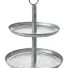 Coupon 👍 Modern. Southern. Home.™ 2 Tiered Galvanized Steel Server 🥰