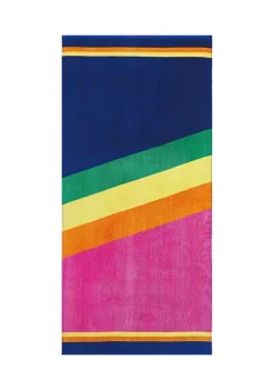 Promo 😀 Modern. Southern. Home.™ Cabana Rainbow Beach Towel 💯