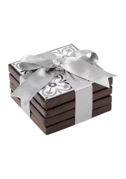 Top 10 ⭐ Modern. Southern. Home.™ Wood Tile Enamel Coasters - Set of 4 👍 -Southern Home Sales Shop Belk 817