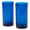 Best reviews of 😉 Modern. Southern. Home.™ Set of 2 Blue Ombré Highball Glasses ❤️ -Southern Home Sales Shop Belk 818