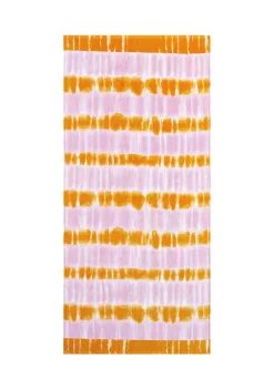 Flash Sale 🥰 Modern. Southern. Home.™ Cabana Tie Dye Beach Towel 🎉 -Southern Home Sales Shop Belk 835
