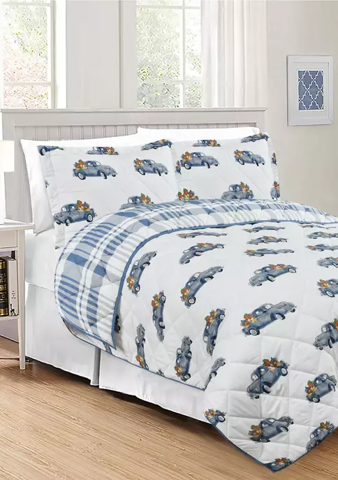 Flash Sale โ Modern. Southern. Home.โข 3-Piece Harvest Truck Quilt Set ๐ 3 Flash Sale โ Modern. Southern. Home.โข 3-Piece Harvest Truck Quilt Set ๐