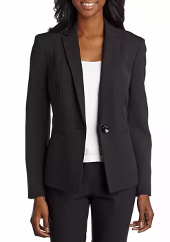 Budget 😍 Kasper Single Button Jacket 🎁 -Southern Home Sales Shop Belk 937
