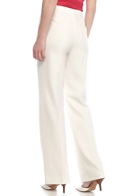 Wholesale 😍 Kasper 👩 Women's Solid Trousers 🤩 4 Wholesale 😍 Kasper 👩 Women's Solid Trousers 🤩 - Image 2
