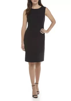 Outlet ๐ Kasper ๐ฉ Women's Sleeveless Crepe Sheath ๐ Dress โค๏ธ 7 Outlet ๐ Kasper ๐ฉ Women's Sleeveless Crepe Sheath ๐ Dress โค๏ธ -Southern Home Sales Shop Belk 980